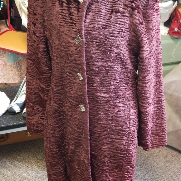 Vintage Coat Brass Square Buttons - Picture 2 of 6